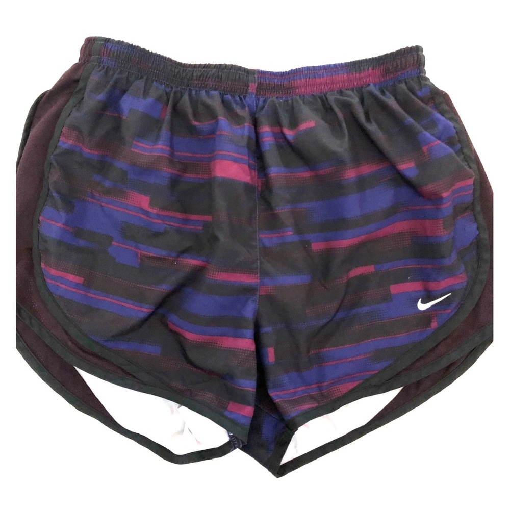 Nike Running Black/Blue/Purple Running Shorts